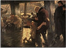Prodigal Son, The Return James Tissot obraz - zs18292