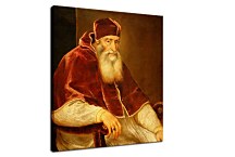 Tizian obraz - Portrait of Pope Paul III zs18314