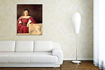 Tizian obraz - Portrét ženy zs18333