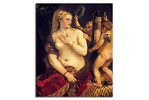 Tizian obraz - Venuša pred zrkadlom zs18343