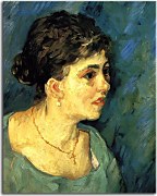 Obrazy Vincent van Gogh - Portrait of Woman in Blue zs18367