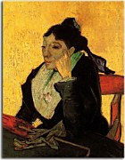 Vincent van Gogh - Portrait of Madame Ginoux Obraz zs18370