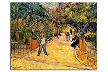 Vincent van Gogh Obraz - Entrance to the Public Garden in Arles zs18388