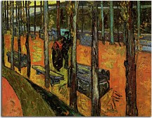 Vincent van Gogh obraz - Alychamps, Autumn zs18410