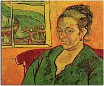 Portrait of Madame Augustine Roulin zs18440 - Vincent van Gogh obraz