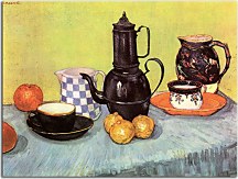 Reprodukcia Vincent van Gogh - Still Life Bottle, Lemons and Oranges zs18460
