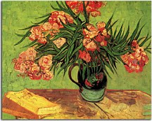 Vincent van Gogh obraz - Oleanders and Books zs18471