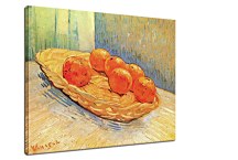 Still Life with Basket and Six Oranges zs18472 - Reprodukcia Vincent van Gogh