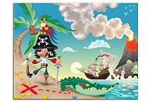 Obrazy do detskej izby - Piráti zs24162