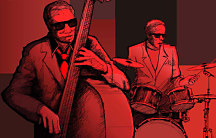 Obraz Jazzová kapela zs24343