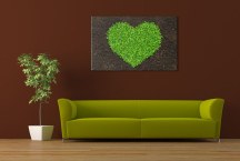 Zelené obrazy - Srdce zs270