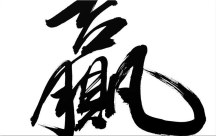 Obraz Čínsky znak zs456