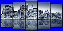 Zľava - Obraz New York 150x80cm
